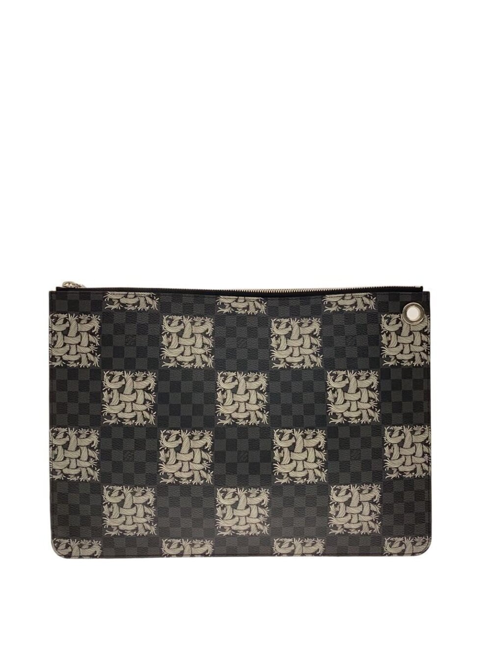 LOUIS VUITTON Pochette Jour Damier Graphite Black